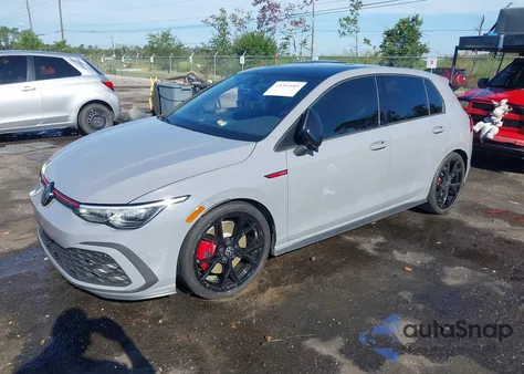 2024 Volkswagen Golf Gti 2.0T 380 S из США, поврежденный, VIN WVWHA7CD7RW228577